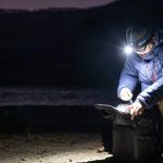MC18 otsalamppu 1200 lumen ladattava kevyt