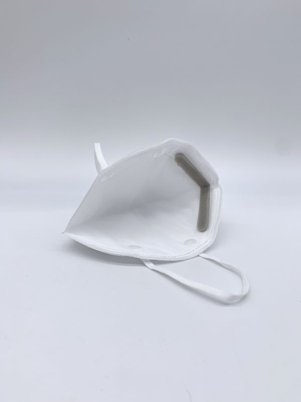 FFP2-hengityssuojain Sj7899 venttiilitön yksittäispakattu valkoinen