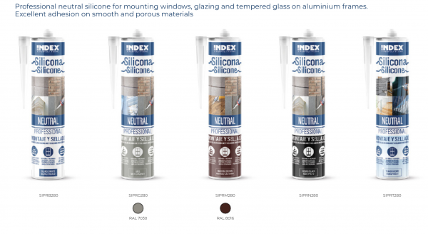 PRO Yleissilikoni SI-PR värit