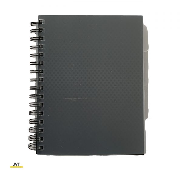JVT muistikirja A5 120 viivoitettua sivua ja 5 jakajaa