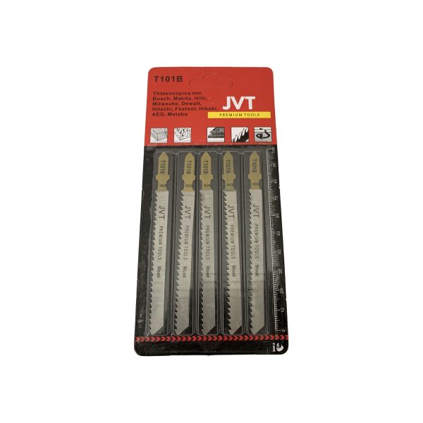 JVT Pistosahanterä T101B siisti sahausjälki puulle