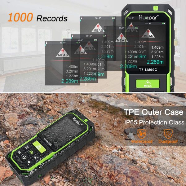 Etäisyysmittalaite kameralla LM90C Ammattikäyttöön