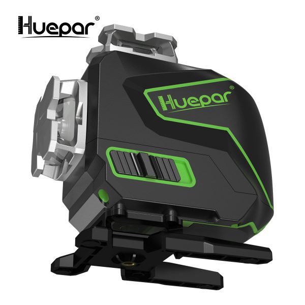 Linjalaser S04CG itsetasaava vihreä laser Huepar