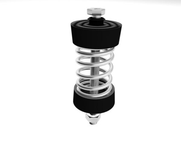 Vibro-SS yksinkertainen jousivaimennin