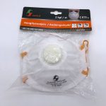 FFP2 hengityssuojain SJ2278V venttiilin kanssa CE hyväksytty 2 kpl