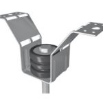 Monimuotoinen tärinänvaimennusjousitus Vibro-CH mini-2