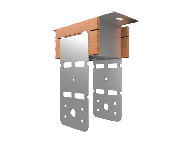 Regufoam® Tärinänvaimentimet kelluville kipsilevyjärjestelmille Vibro-PB-F Vibro-PB.F Regufoam® tärinää vaimentava seinäkiinnike kelluville kipsilevyseinille