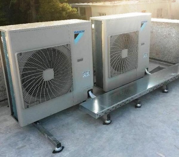 VIBRO-EM.2 tärinänvaimennin ilmalampöpumppu