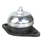 Elastinen metalli-kumi tärinänvaimennin Vibro-EM.2 koneille ja laitteille