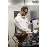 Suojalasit Bolle Baxter, kirkas hybridimalli päällä