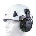 Kuulosuojain Sordin Sharp Helmet 20 Gel, BT, MP, Kuuleva, FM vasen