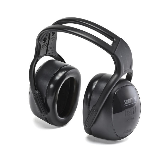 Kuulosuojain Sordin left / RIGHT SNR 33dB päälakisanka