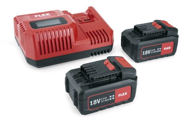 Akku-ja laturipaketti Flex P-Set 55 R Akku-ja laturipaketti Flex P-Set 55 R