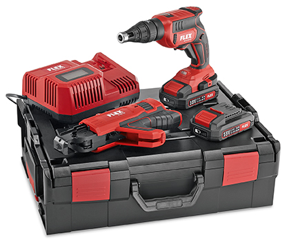 Flex DW 45 18.0-EC M/2.5 nauharuuviväännin 18V akkukäyttöinen setti