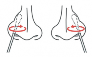 Antigeenipikatesti itsetestaukseen vaihe 1