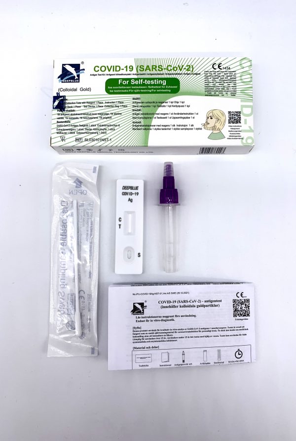 Korona pikatesti DeepBlue pakkaus