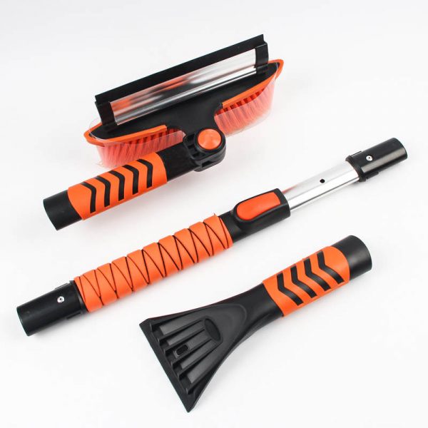 Lumiharja teleskooppi 99 - 131 cm kääntyvä harja JVT kolme osaa