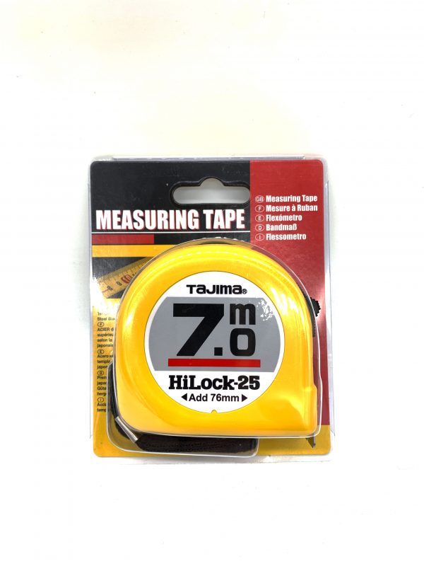 Rullamitta Tajima 7m HiLock-25