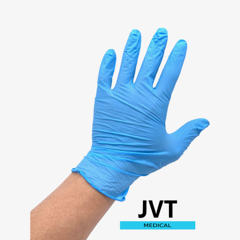 Kertakäyttökäsineet nitriili N-Guard sininen 100 kpl